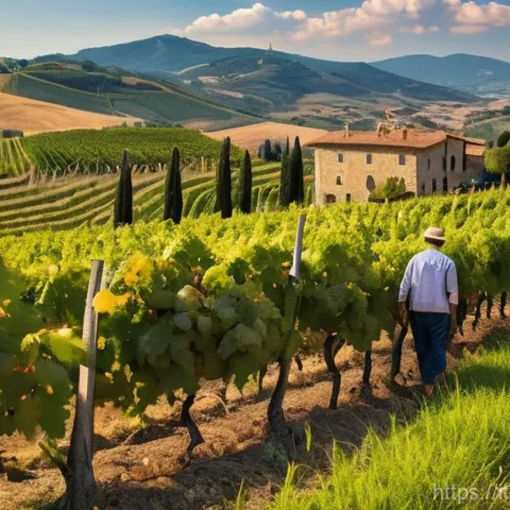 레저산업 분야 경력 쌓는 방법 - **Vibrant Tuscan Grape Harvest Experience**
    A group of five diverse adults, aged between 25 and ...
